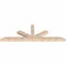 Ekena Millwork Saratoga Smooth Timber Gable Bracket, Douglas Fir, 108"W x 36"H x 5 1/2"D x 5 1/2"F, 8/12 Pitch GBW108X36X0606SAR00SDF - alternate 2